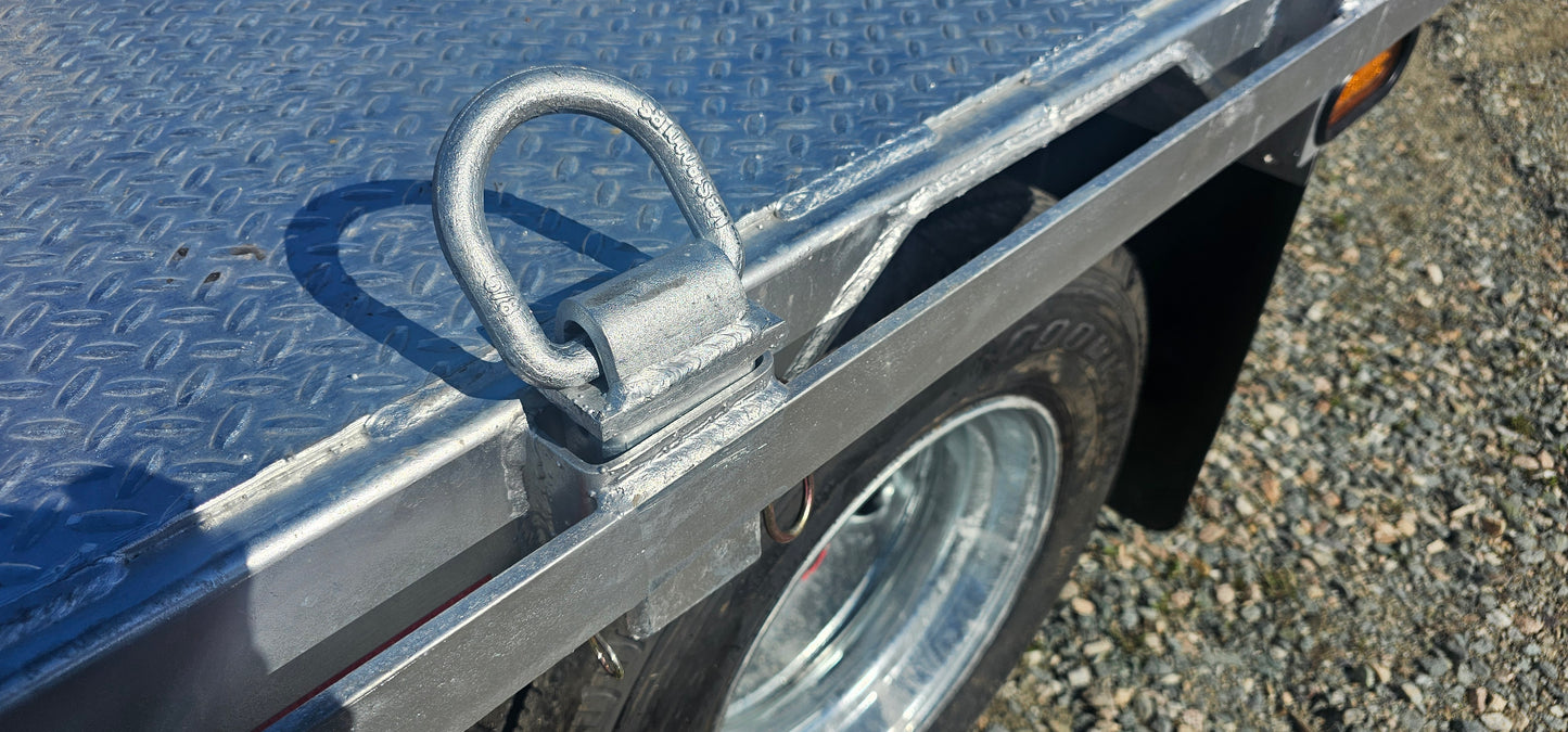 ANNEAU "D" 5/8 AMOVIBLE ,AVEC PIN/ CLIP (D-Ring stake pocket)